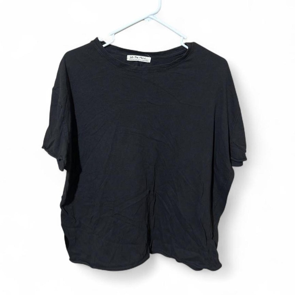 We The Free" Perfect Oversized Tee from the brand Free People - Black - XS